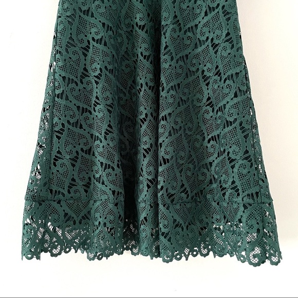 NWT Sandro Hearty Lace Fit & Flare Cocktail Dress - Picture 12 of 16